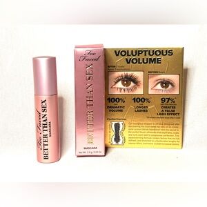 Too Faced Better Than Sex Mascara Black 0.13 oz Volumizing Lengthening NIB